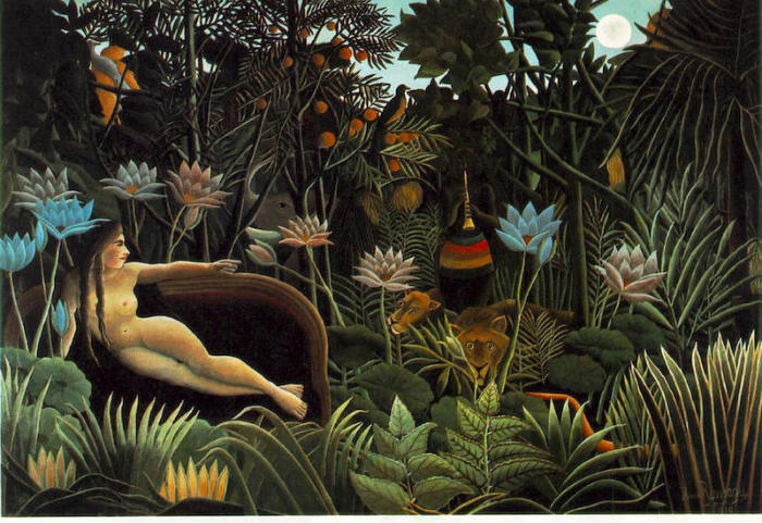 the dream from Henri rousseau