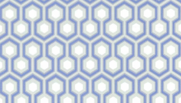 papel hexagonos en color azul 