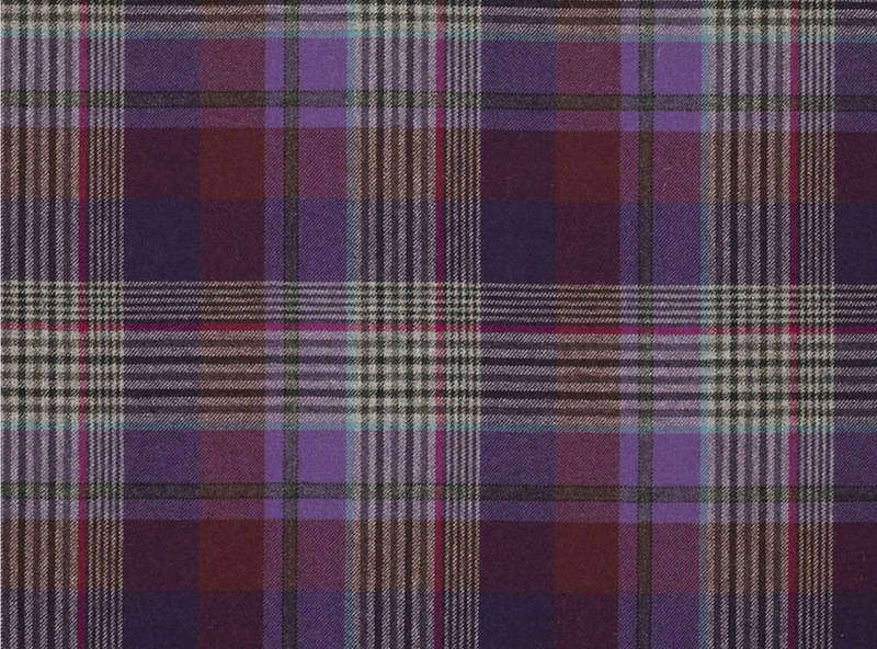 Ligadura Críticamente honor tela de lana de cuadros escoceses circuit morada | tienda online telas &  papel